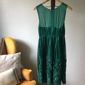 Anthropologie holiday dress